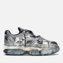 Maison Margiela Men's Fusion Low Top Trainers - White/Black/Silver