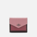 Coach Women's Colorblock Small Wallet - True Pink Multi