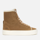 UGG Women's Beven Suede Hi-Top Trainers - Chestnut