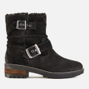 Superdry Women's Hurbis Biker Boots - Black