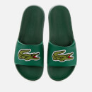 Lacoste Men's Croco Slide Sandals - Green