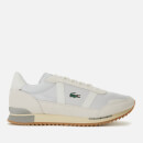 Lacoste Men's Partner Retro Trainers - Light Grey/Off White