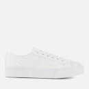 Lacoste Women's Ziane Plus Grand Trainers - White