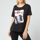 Emporio Armani Women's Graphic T-Shirt - Black