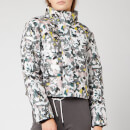 Superdry Women's Jacquard Puffer Jacket - Grey Camo