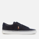 Polo Ralph Lauren Men's Sayer Canvas Low Top Trainers - Aviator Navy