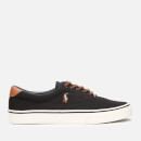 Polo Ralph Lauren Men's Thorton Canvas Low Top Trainers - Black