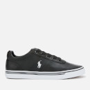 Polo Ralph Lauren Men's Hanford Leather Trainers - Black
