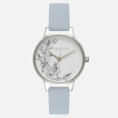 Olivia Burton Women's Illustrated Animals Watch - Chalk Blue/Silver