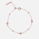 Olivia Burton Women's 3D Bee and Ball Chain Bracelet - Rose Gold