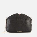 Lulu Guinness Women's Medium Peekaboo Lip Clutch Bag - Black