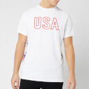 Kappa Men's Authentic La Barwa Short Sleeve T-Shirt - White/Blue