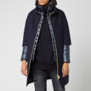Herno Women's Layered Jacket - Navy