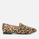 Coach Women's Harper Beadchain Haircalf Loafers - Leopard Natural