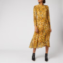 Whistles Women's Ikat Animal Ines Dress - Yellow/Multi