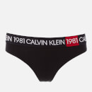 Calvin Klein Women's 1981 Thong - Black