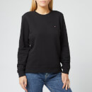 Tommy Hilfiger Women's Heritage Crew Neck Sweatshirt - Masters Black