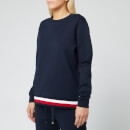 Tommy Hilfiger Women's Kitty Crewneck Long Sleeve Sweatshirt - Sky Captain