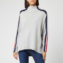 Tommy Hilfiger Women's Maisy Mock-Neck Sweater - Light Grey Heather