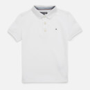 Tommy Hilfiger Boys' Iconic Polo Shirt - Bright White