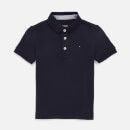 Tommy Hilfiger Boys' Iconic Polo Shirt - Sky Captain