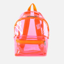Eastpak Women's Authentic Transparent Orbit Backpack - Fluo Pink Film