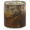 Nkuku Morri Tealight Holder - Small - Terracotta