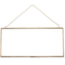 Nkuku Gigantic Antique Brass Kiko Frame - Long Landscape