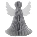 Broste Copenhagen Paper Christmas Angel - Small - Silver
