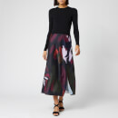 Ted Baker Women's Tamlin Sapphire Mockable Sweat Midi Dress - Black