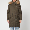 Mackage Women's Rena Twill Parka - Army