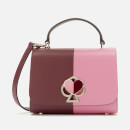 Kate Spade New York Women's Nicola Bicolor Twistlock Small Top Handle Bag - Cherry