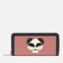 Kate Spade New York Women's Spademals Gentle Panda Slim Continental Wallet - Tinted Rose