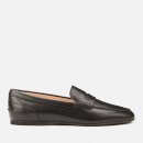 Tod's Women's Gomma Moccasin Shoes - Nero