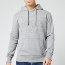 Superdry Men's Sweat Shirt Shop Embossed Hoody - Jasper Grey