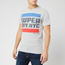 Superdry Men's NYC Tab T-Shirt - Grey Marl