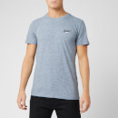 Superdry Men's Ol Vintage Embroidery T-Shirt - Creek Blue Grit Grindle