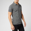 Superdry Men's Classic Pique Short Sleeve Polo Shirt - Nordic Charcoal Grit