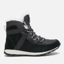 Sorel Women's Whitney Flurry Waterproof Suede/Leather Hiking Style Boots - Black