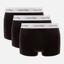 Calvin Klein Men's 3 Pack Low Rise Trunk Boxers - Black/Black/Black