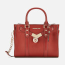 MICHAEL MICHAEL KORS Women's Nouveau Hamilton Small Satchel Bag - Brandy