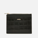 Furla Women's Babylon Small Zip Card Case - Black