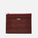 Furla Women's Babylon Small Zip Card Case - Red