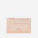 Ted Baker Women's Yarro Two Sided Zipped Card Holder - Rosegold