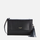 Ted Baker Women's Natalei Leather Tassel Detail Cross Body Bag - Black