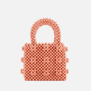 Shrimps Women's Mini Antonia Pearl Handbag - Vermillion Orange
