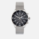 BOSS Hugo Boss Men's Ocean Edition Mesh Strap Watch - Rouge Black Silver