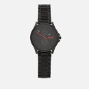 HUGO Men's Jump Metal Strap Watch - Rou Black