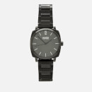 HUGO Men's Own Metal Strap Watch - Rou Green