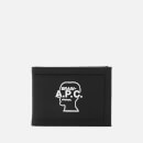 A.P.C. X Brain Dead Men's Porte-Cartes Brain Dead Wallet - Noir